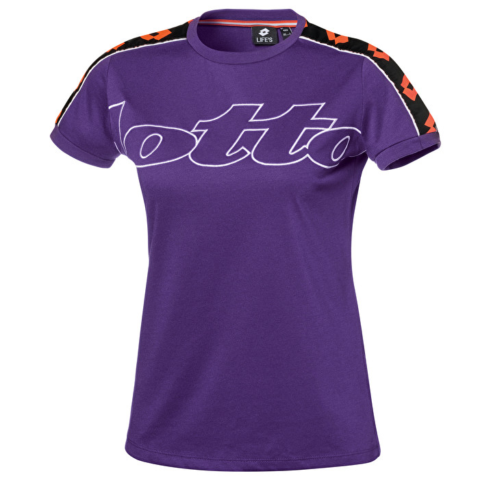 Lotto Athletica Prime Camisetas Mujer - Moradas - Colombia PHKEFXJ-12